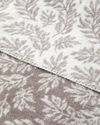 Foliage Pamuk Akrilik Çift Kişilik Battaniye 200x220 cm Çakıl Taşı