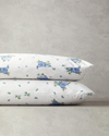 Fragrant Flowers 2'Li Yastık Kılıfı Mavi