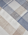 Fresh Tartan Kolay Ütülenir Çift Kişilik Nevresim Takımı 200x220 cm Mavi