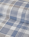 Fresh Tartan Kolay Ütülenir Tek Kişilik Nevresim Takımı 160x220 cm Mavi