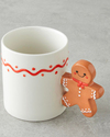 Frosty Gingerman Stoneware Kupa 330 ml Kırmızı-Kahverengi