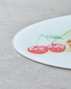 Fruit Joy Cam Kesme Tahtası 38x28 cm Beyaz