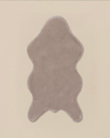 Furry Post 60x90 cm Koyu Bej