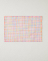 Galaxy Stripes Polyester 4'lü Amerikan Servis 30x45 cm Pembe