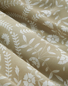 Garden Veil Kolay Ütülenir Çift Kişilik Nevresim Takımı 200x220 cm Yağ Yeşili