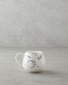 Gemini New Bone China Kupa 325 ml Siyah-Beyaz-Gold