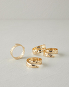 Gentle Metal 4'lü Peçete Halkası 4x2 cm Gold