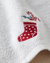 Gift Socks Pamuklu Nakışlı El Havlusu Ekru