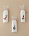 Gift Socks Pamuklu Nakışlı El Havlusu Ekru