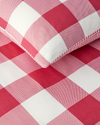 Gingham Çift Kişilik Nevresim Seti Pembe