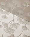 Gingko Çift Kişilik Nevresim Takımı 200x220 cm Bej