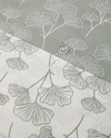 Gingko Tek Kişilik Nevresim Takımı 160x220 cm Gri