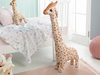 Giraffe Dekoratif Kırlent Bej
