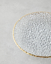 Giselle Cam Pasta Tabağı 16 cm Gold