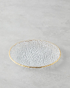 Giselle Cam Pasta Tabağı 16 cm Gold