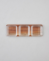 Glacis Akasya-Cam 4 Parça Sunumluk 33x10,5x6 cm Şeffaf