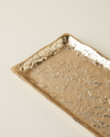 Glare Alüminyum Dekoratif Tepsi 30,5x15x1,5 cm Gold