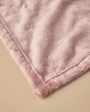 Gleamy Varak Baskılı Super Soft Tv Battaniyesi Pembe