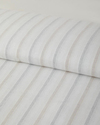 Glint Stripes İpliği Boyalı Tek Kişilik Nevresim Takımı 160x220 cm Bej-Gri