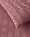 Glossy Kolay Ütülenir Perkal Çift Kişilik Nevresim Takımı 200x220 cm Sisli Mürdüm