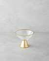 Glow Cam Sunumluk 16 cm Şeffaf-Gold
