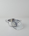 Glow Çelik Derin Tencere 20x10 cm Silver