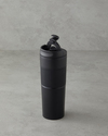 Glow Çelik French Pressli Travel Mug 450 ml Siyah