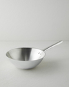 Glow Çelik Wok Tava 28 cm Silver