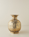 Glow Metal Vazo 29 cm Gold