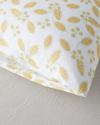 Golden Petals Kolay Ütülenir 2'li Yastık Kılıfı 50x70 cm Sarı