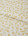 Golden Petals Tek Kişilik Pike 150x220 cm Sarı