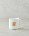 Goldie Eye New Bone China Kupa 370 ml Beyaz-Gold