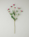 Gomphrena Tek Dal Yapay Çiçek Koyu Pembe