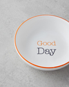 Good Day Seramik Çerezlik 13 cm Turuncu-Siyah
