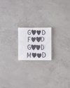 Good Mood Kağıt 20'li Kağıt Peçete 33x33 cm Siyah - Beyaz