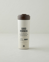 Good Mood Morning Çelik Termos 500 ml Kahverengi