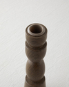 Grace Şamdan 20,5 cm Koyu Kahverengi