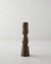 Grace Şamdan 20,5 cm Koyu Kahverengi
