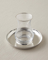 Graceful Çelik 4 Parça 2 Kişilik Çay Seti 140 ml Silver