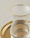 Graceful Çelik 4 Parça 2 Kişilik Çay Seti 140 ml Gold