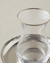 Graceful Çelik 4 Parça 2 Kişilik Çay Seti 140 ml Silver