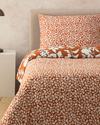 Grandiflora Dijital Baskılı Soft Cotton Tek Kişilik Nevresim Seti Terracotta
