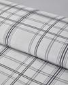 Graphic Grid Kolay Ütülenir Tek Kişilik Nevresim Takımı 160x220 cm Gri