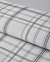 Graphic Grid Kolay Ütülenir Tek Kişilik Nevresim Takımı 160x220 cm Gri