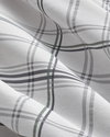 Graphic Grid Kolay Ütülenir Tek Kişilik Nevresim Takımı 160x220 cm Gri