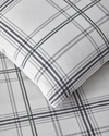 Graphic Grid Kolay Ütülenir Tek Kişilik Nevresim Takımı 160x220 cm Gri