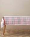 Gridlane Pvc Masa Örtüsü 140x200 cm Kırmızı