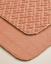 Gridline Banyo Paspası Seti 60x100 cm + 50x60 cm Somon