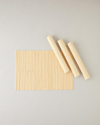 Grove Bambu 4'lü Amerikan Servis 30x45 cm Krem