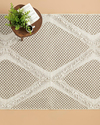 Hanna Dokuma Kilim Krem - Taş